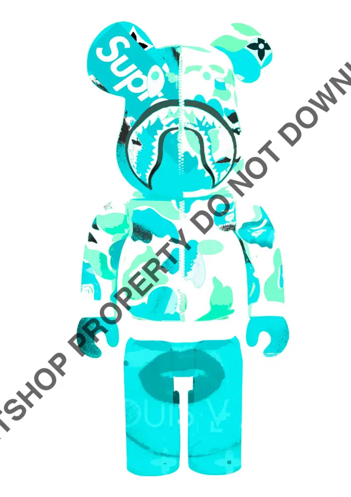 Bearbrick Sup Blue