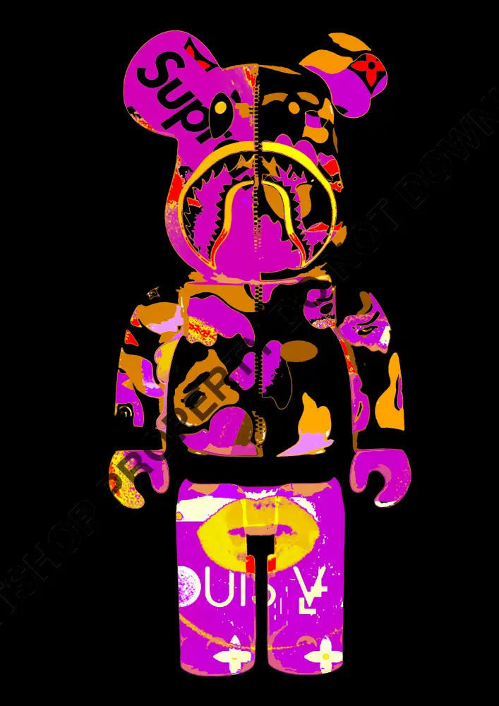 Bearbrick Sup Pink